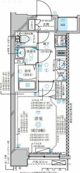 11階の間取り図