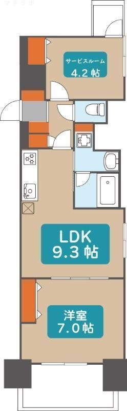 11階の間取り図