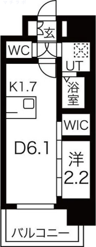 12階の間取り図