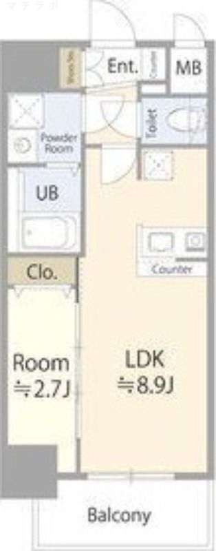 11階の間取り図