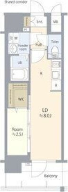 7階の間取り図