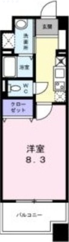 9階の間取り図