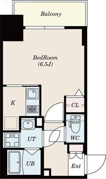 4階の間取り図