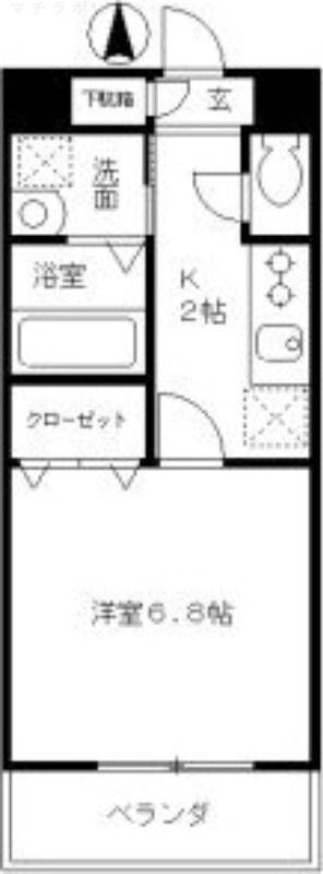 3階の間取り図
