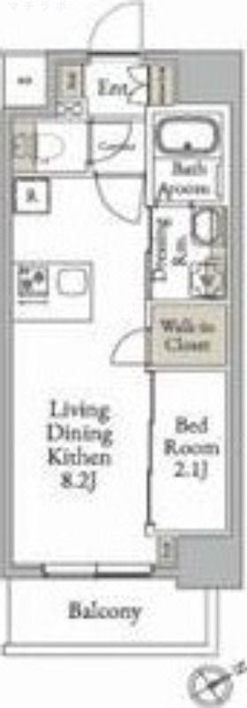 6階の間取り図