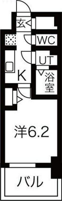 10階の間取り図
