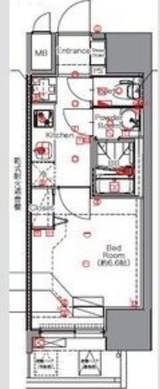 6階の間取り図