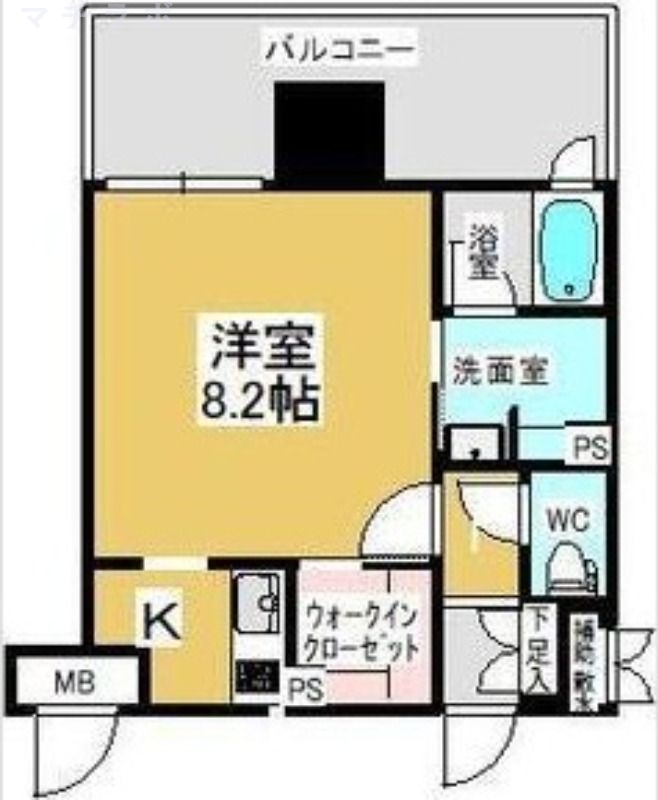 9階の間取り図