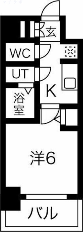 5階の間取り図