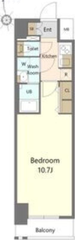 5階の間取り図
