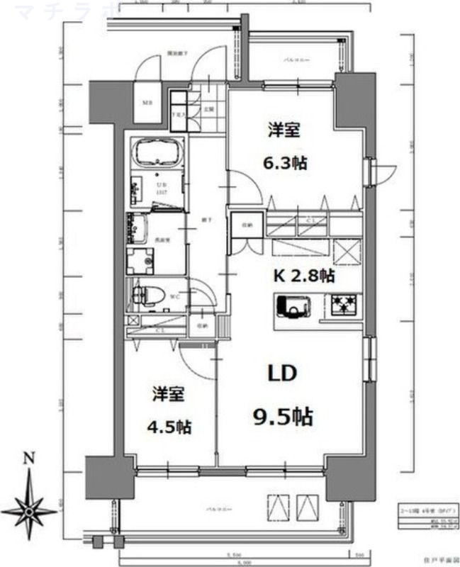 10階の間取り図