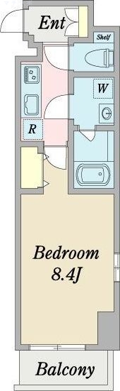 8階の間取り図
