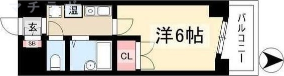 5階の間取り図
