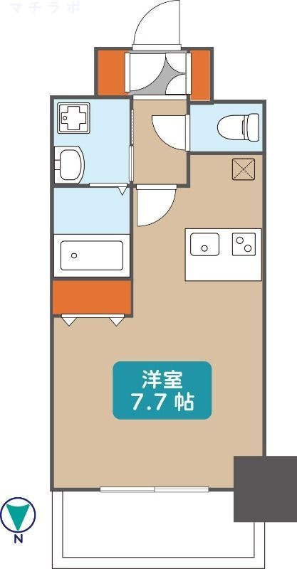 7階の間取り図