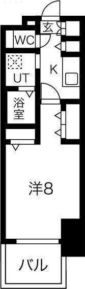 -階の間取り図