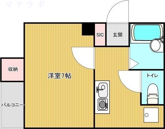 3階の間取り図