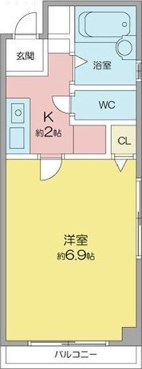 4階の間取り図