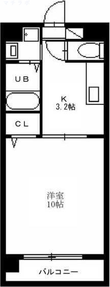 1階の間取り図