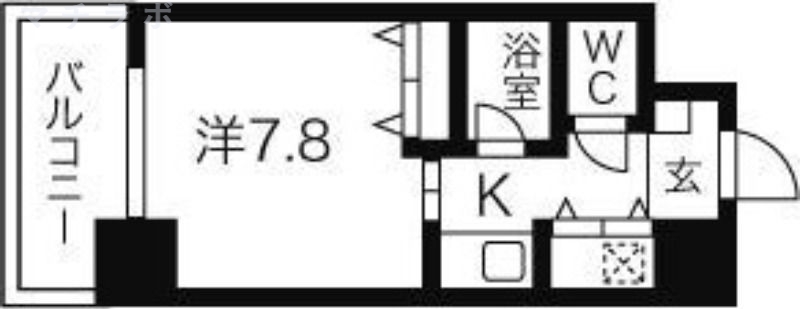 13階の間取り図