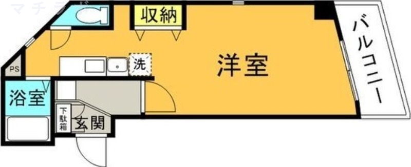 4階の間取り図