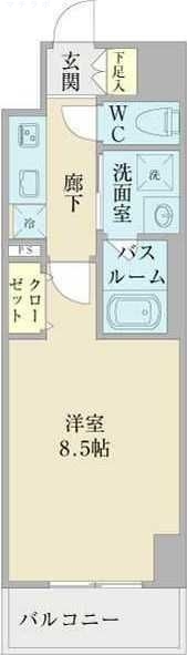3階の間取り図