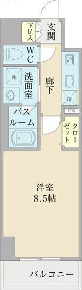 5階の間取り図
