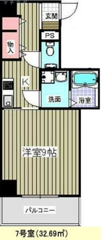 5階の間取り図