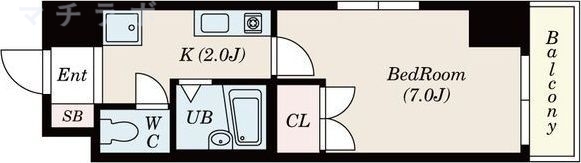 5階の間取り図