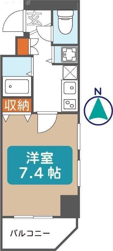 3階の間取り図