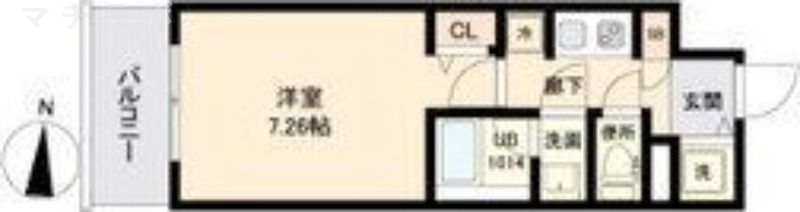13階の間取り図