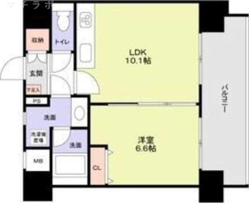 7階の間取り図