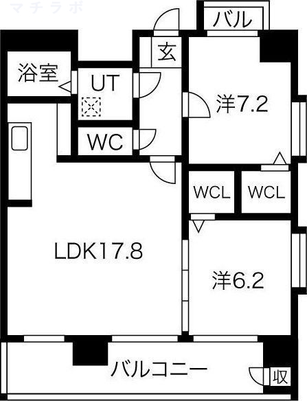 14階の間取り図