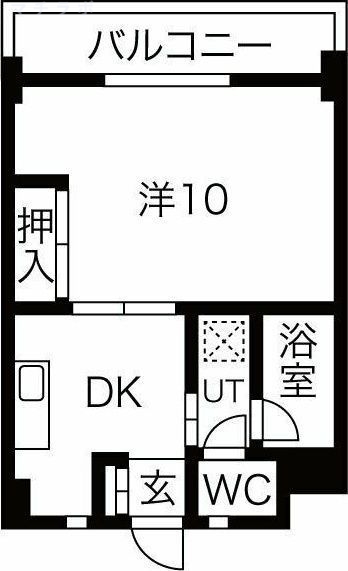 1階の間取り図