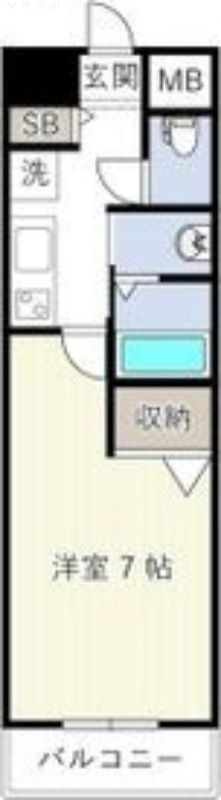 5階の間取り図