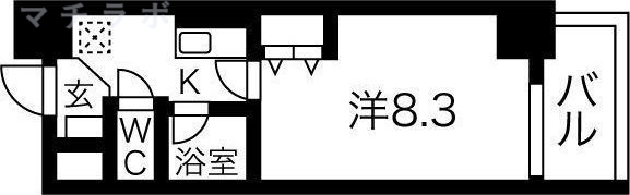 10階の間取り図
