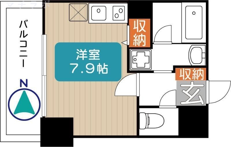 13階の間取り図