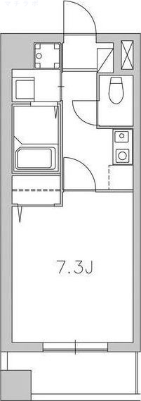 2階の間取り図