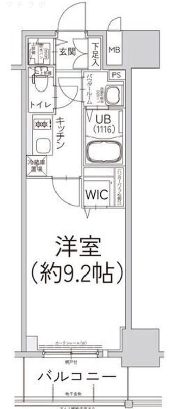 6階の間取り図