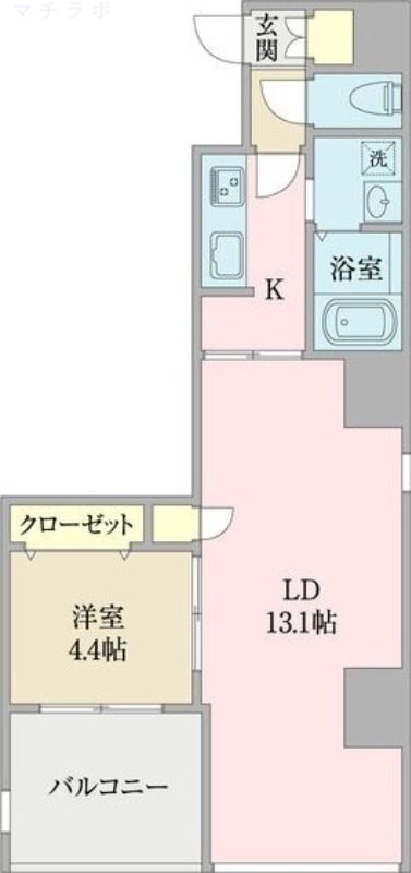 7階の間取り図