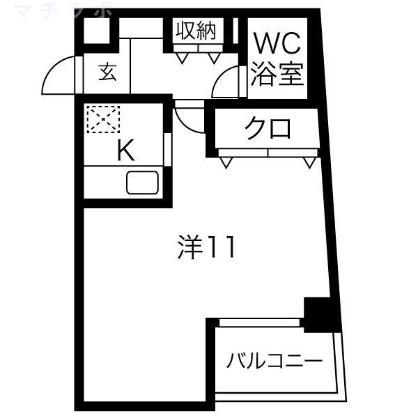 7階の間取り図