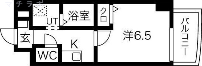 6階の間取り図