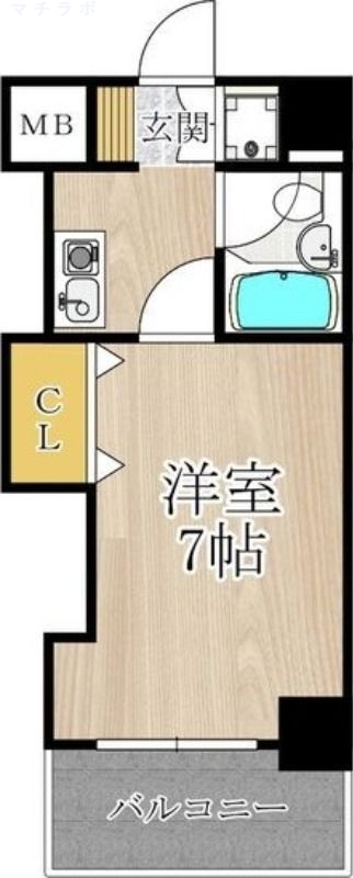 7階の間取り図