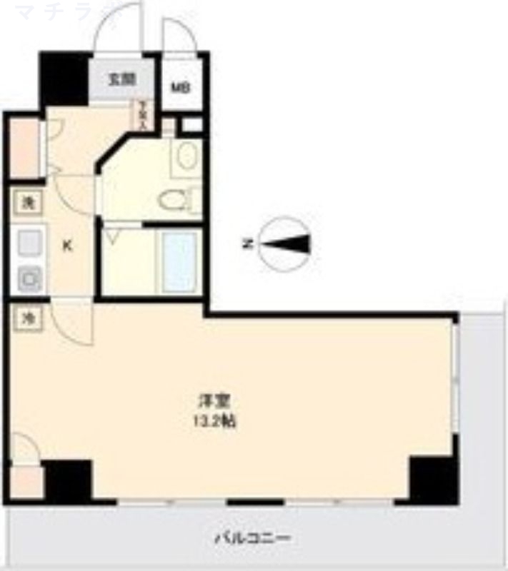 5階の間取り図