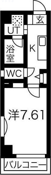 5階の間取り図