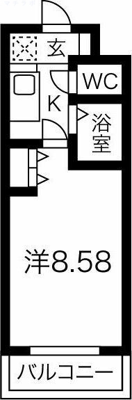 3階の間取り図