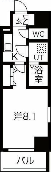 5階の間取り図