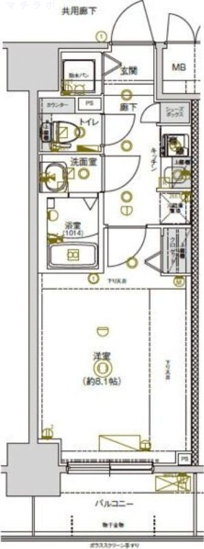 13階の間取り図