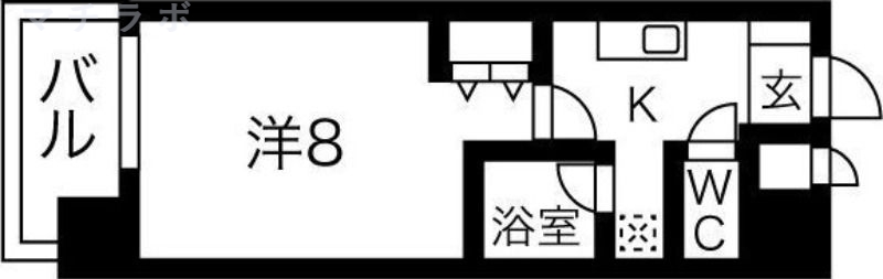 2階の間取り図