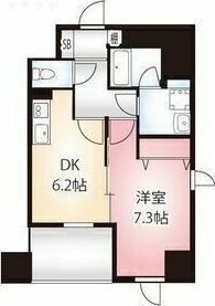 8階の間取り図