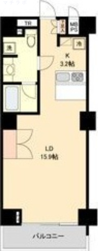 6階の間取り図